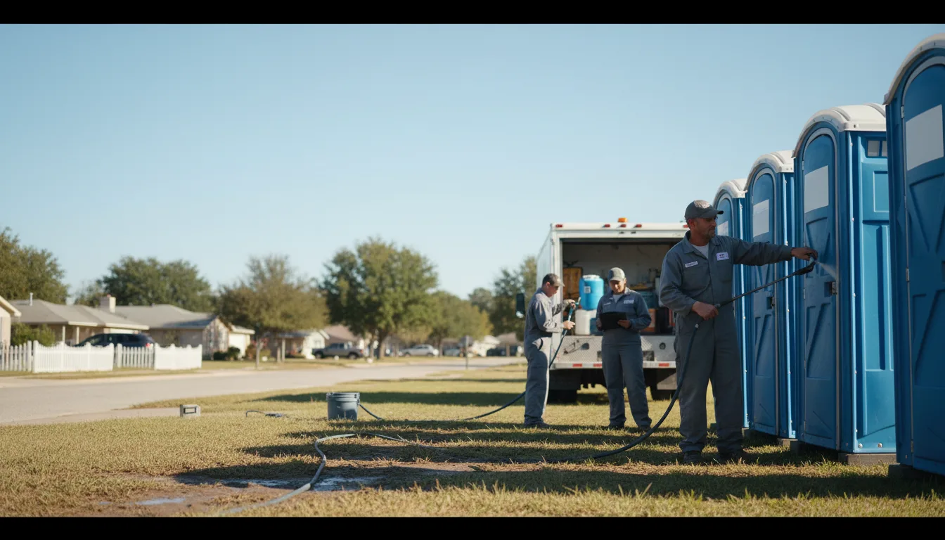 Long-Term Portable Toilet Rental in Dix, IL near me